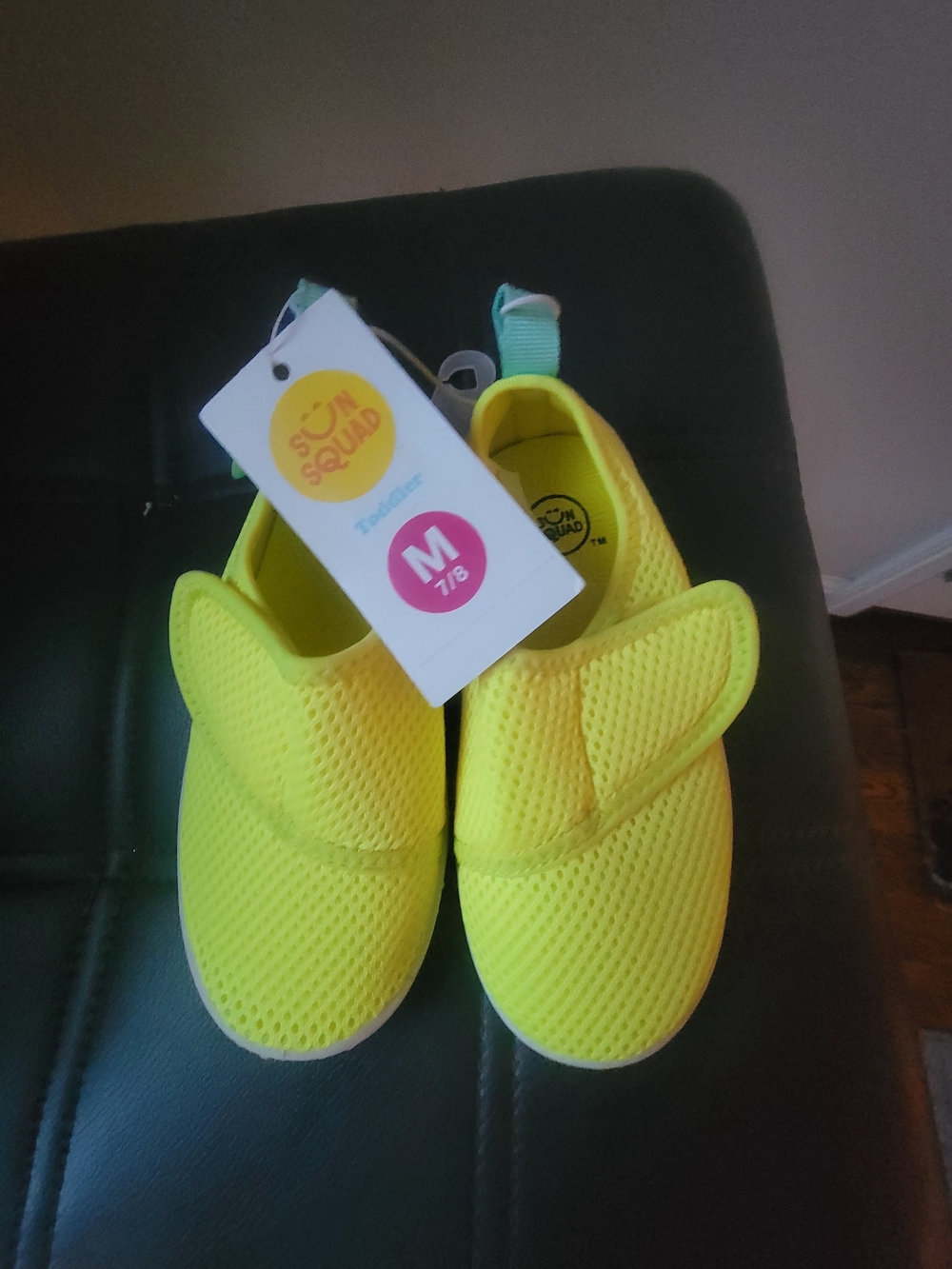 Toddler Hartley Water Shoes - Sun Squad  Unisex Yellow size M (7/8) & XL (11/12)